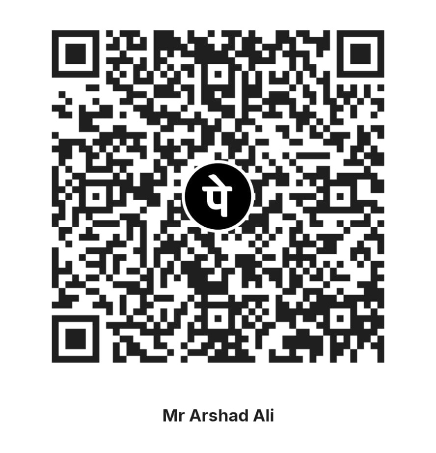 Donate via UPI QR Code